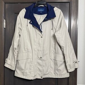 Mackintosh ladies‎ khaki navy jacket L
